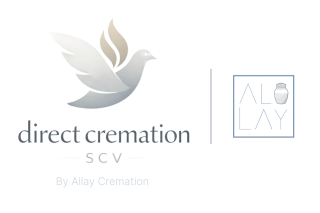 direct cremation Santa Clarita Valley logo light